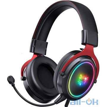Навушники ONIKUMA Gaming with LED X10 Black/Red