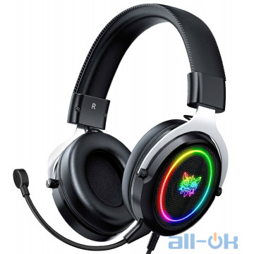 Навушники ONIKUMA Gaming with LED X10 Black/Silver