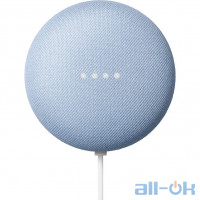 Smart колонка Google Nest Mini Como Blue (GA01140-US)