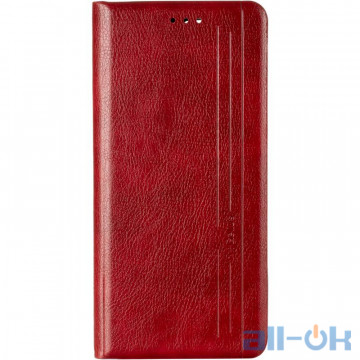 Чохол Book Cover Leather Gelius New для Samsung G998 (S21 Ultra) Red