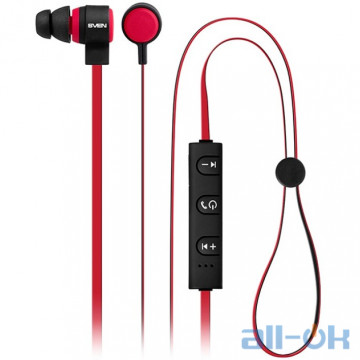 Навушники з мікрофоном SVEN SEB-B270MV Black/Red UA UCRF