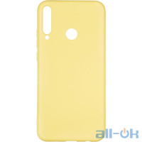 Чохол Full Soft Case для Huawei P40 Lite E Yellow