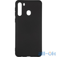 Чохол Full Soft Case for Samsung A215 (A21) Black