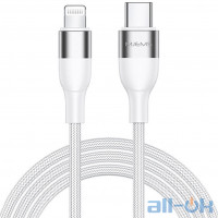 Кабель USAMS US-SJ330 Type-C 1.2m White