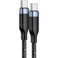 Кабель USAMS US-SJ400 Fast Charging U31 Type-C - Type-C 1.2m Black