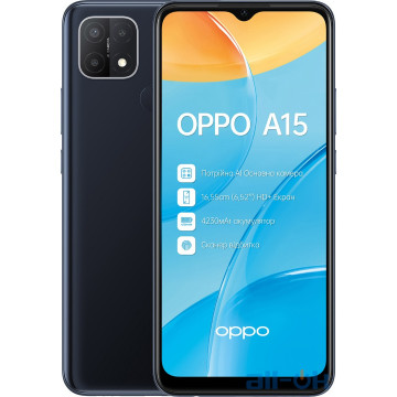 OPPO A15s 4/64GB Black  UA UCRF