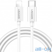 Кабель USAMS US-SJ407 Fast Charging U44 Type-C 1.2m Grey