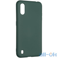 Чохол Full Soft Case для Samsung A015 (A01)/M015 (M01) Dark Green