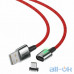 Кабель USB Type-C Baseus Zinc Magnetic Cable USB For Type-C 3A 1m Red (CATXC-A09) — інтернет магазин All-Ok. фото 2