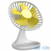 Вентилятор портативний Baseus Pudding-Shaped Fan (CXBD-02) White — інтернет магазин All-Ok. фото 1