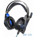 Компьютерная гарнитура HOCO Gaming Cool Tour Headphones LED W102 Black-Blue — интернет магазин All-Ok. Фото 2