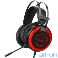 Комп'ютерна гарнітура iPega PG-R015 Black Red