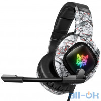 Навушники ONIKUMA Gaming K19 LED Camouflage-Grey