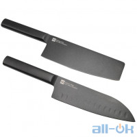 Набір ножів з 2 предметів Xiaomi Heat Knife Set Black 2 pcs (HU0015)