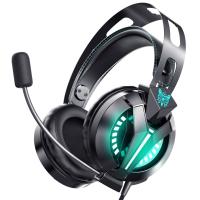 Навушники ONIKUMA Gaming with LED COMBATWING M180 PRO Black-Blue