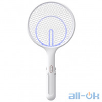 Електрична мухобійка USAMS Electric Mosquito Swatter US-ZB145 (Wall-Mounted Design) White