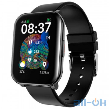 Смарт-годинник Xiaomi Kumi KU2 Black