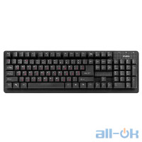 Клавіатура Sven 301 Standard Black USB UA UCRF