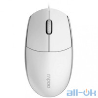 Миша RAPOO N100 White UA UCRF