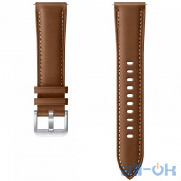 Ремінець для Samsung Galaxy Watch 3 R840 Stitch Leather Band Brown (ET-SLR84LAEGRU)