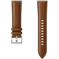 Ремінець для Samsung Galaxy Watch 3 R840 Stitch Leather Band Brown (ET-SLR84LAEGRU)