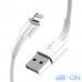 Кабель Lightning Baseus Mini White Cable USB для iP 2.4A 1м White (CALSW-02) — інтернет магазин All-Ok. фото 3