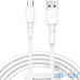 Кабель Micro USB Baseus Mini White Cable USB для Micro 2.4A 1м White (CAMSW-02) — інтернет магазин All-Ok. фото 1