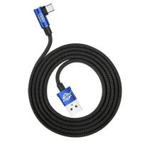 Кабель USB Type-C Baseus MVP Elbow Type Cable USB для Type-C 2A 1M Blue (CATMVP-A03)