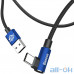 Кабель USB Type-C Baseus MVP Elbow Type Cable USB для Type-C 2A 1M Blue (CATMVP-A03) — інтернет магазин All-Ok. фото 3