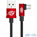 Кабель USB Type-C Baseus USB Cable to USB-C MVP Elbow 2A 1m Red (CATMVP-A09) — інтернет магазин All-Ok. фото 1