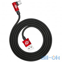 Кабель USB Type-C Baseus USB Cable to USB-C MVP Elbow 2A 1m Red (CATMVP-A09)