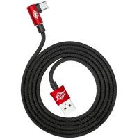 Кабель USB Type-C Baseus USB Cable to USB-C MVP Elbow 2A 1m Red (CATMVP-A09)