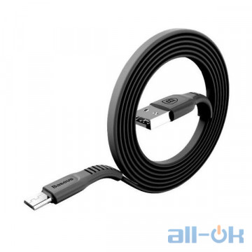 Кабель Micro USB Baseus USB Cable to MicroUSB Tough 1m Black (CAMZY-B01)