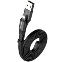 Кабель Lightning Baseus Two-In-One Portable Cable Android/iOS 2А 1.2м Black (CALMBJ-A01)