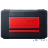 Жесткий диск Apacer AC633 2 TB Power Red X Tough Black (AP2TBAC633R-1)