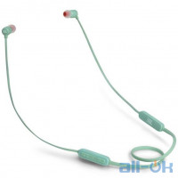 Навушники з мікрофоном JBL T110BT Green (JBLT110BTGRN)