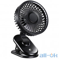 Вентилятор портативний JOYROOM Clip Fan 360° JR-CY288 Black