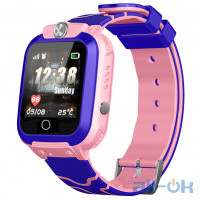 Дитячий смарт-годинник W01 Thermometer Pink