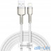 Кабель BASEUS Lightning Cafule Series Metal Data Cable 2.4A (CALJK-B02) White — інтернет магазин All-Ok. фото 3