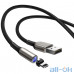 Кабель Baseus Lightning Zinc Magnetic (Charging) 1m 2A Black — інтернет магазин All-Ok. фото 2