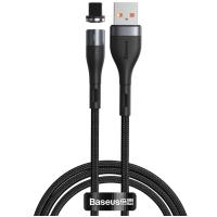 Кабель BASEUS Lightning Zinc Magnetic Safe Fast Charging Data Cable 2.4A (CALXC-KG1) Black