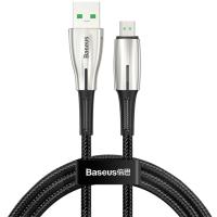 Кабель BASEUS Micro USB Waterdrop 4A Black (CAMRD-C01)