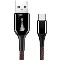 Кабель USB Type-C Baseus USB Cabel to USB-C X-Type 1m Black (CATXD-A01)