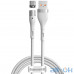 Кабель Baseus Type-C Zinc Magnetic Safe Fast Charging Data Cable 3A (CATXC-M02) White — інтернет магазин All-Ok. фото 1