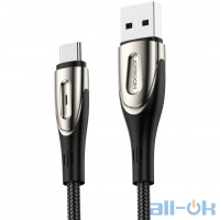 Кабель JOYROOM Type-C Sharp Series S-M411 2.4A Black 3m