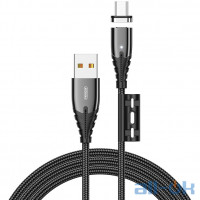 Кабель JOYROOM Micro USB Magnetic Series S-M408 1.2m 3A Black
