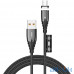 Кабель JOYROOM Micro USB Magnetic Series S-M408 1.2m 3A Black — інтернет магазин All-Ok. фото 1