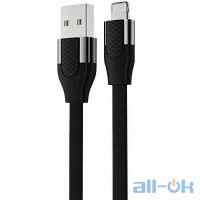 Кабель JOYROOM Lightning U Shape Aluminum S-M359 1m 2.4A Black