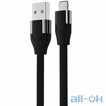 Кабель JOYROOM Lightning U Shape Aluminum S-M359 1m 2.4A Black