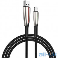 Кабель Lightning Joyroom Time S-M399 LED Lightning 1.5m 3A Black